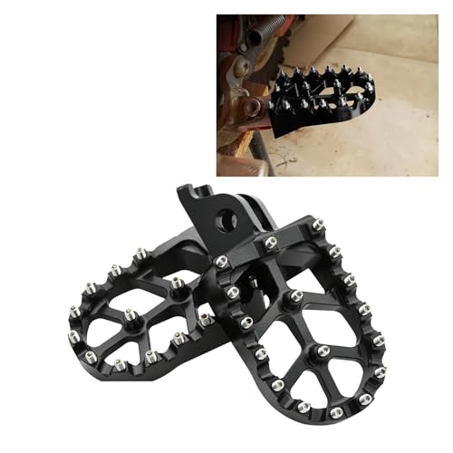 Cale pied large grip acier pour contrôle optimal du train arrière KX - 2