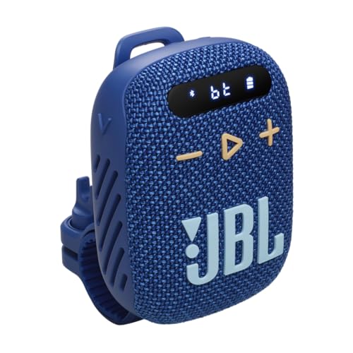 JBL Wind 3 FM Bluetooth Handlebar Speaker (Blue) - image 1