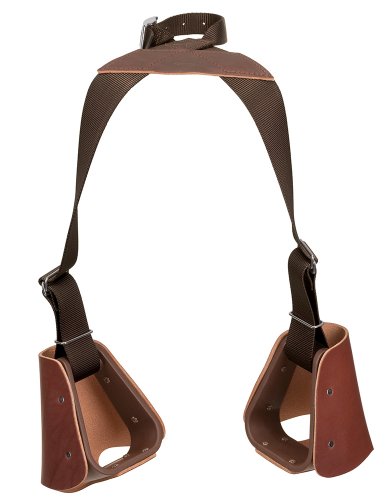 Weaver Leather Lil' Dude Stirrups, Brown Nylon