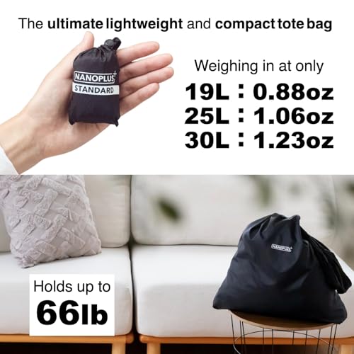 Compact Reusable Grocery Tote Bag – Lightweight, Foldable & Packable Shopping Bag for Travel3