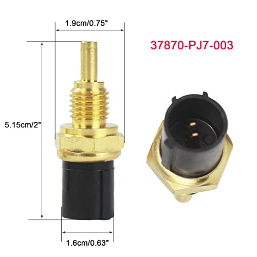 Adorish 37760-P00-003 Coolant Temperature Sensor And Cooling Fan Switch Set Replacement thumb #5