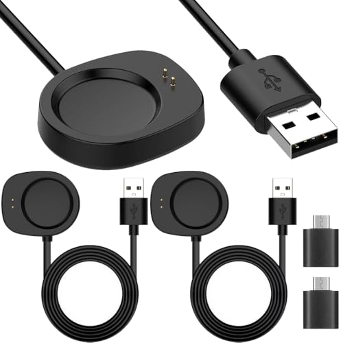 Câble de charge USB Amazfit Balance T-Rex 3 avec adaptateur type C pour montre intelligente