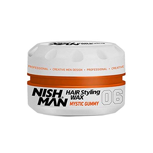 Nishman Hair Styling Cream Flexible 6- Natural Matte Finish | Moisturizing Effect | Firm Light Hold | Hair Style Cream (146g/150ml)