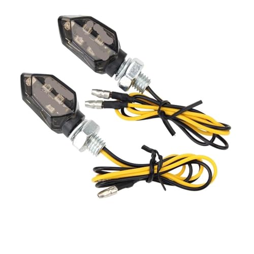 Feux arrière clignotants moto ambrés universels haute luminosité étanches et résistants 12V
