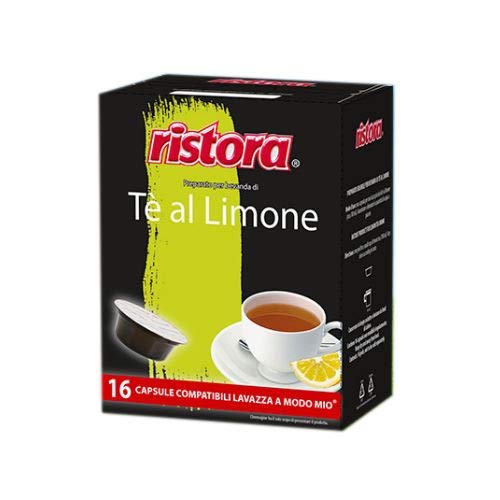 192 Cápsulas compatibles con cafetera A Modo Mio Ristora Té Al Limón