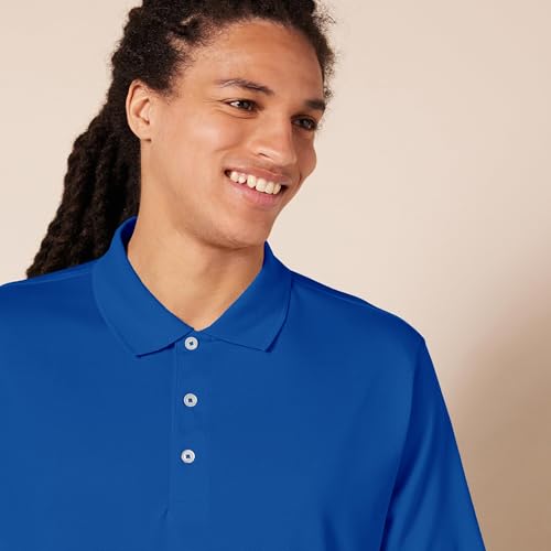 Image of Amazon Essentials Men's Regular-Fit Quick-Dry Short-Sleeve Golf Polo Shirt