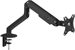 Suporte Multiarticulado de Mesa com Moderno Sistema de Molas para Monitores de 17'a 35'até 9Kg Preto - F82N ELG
