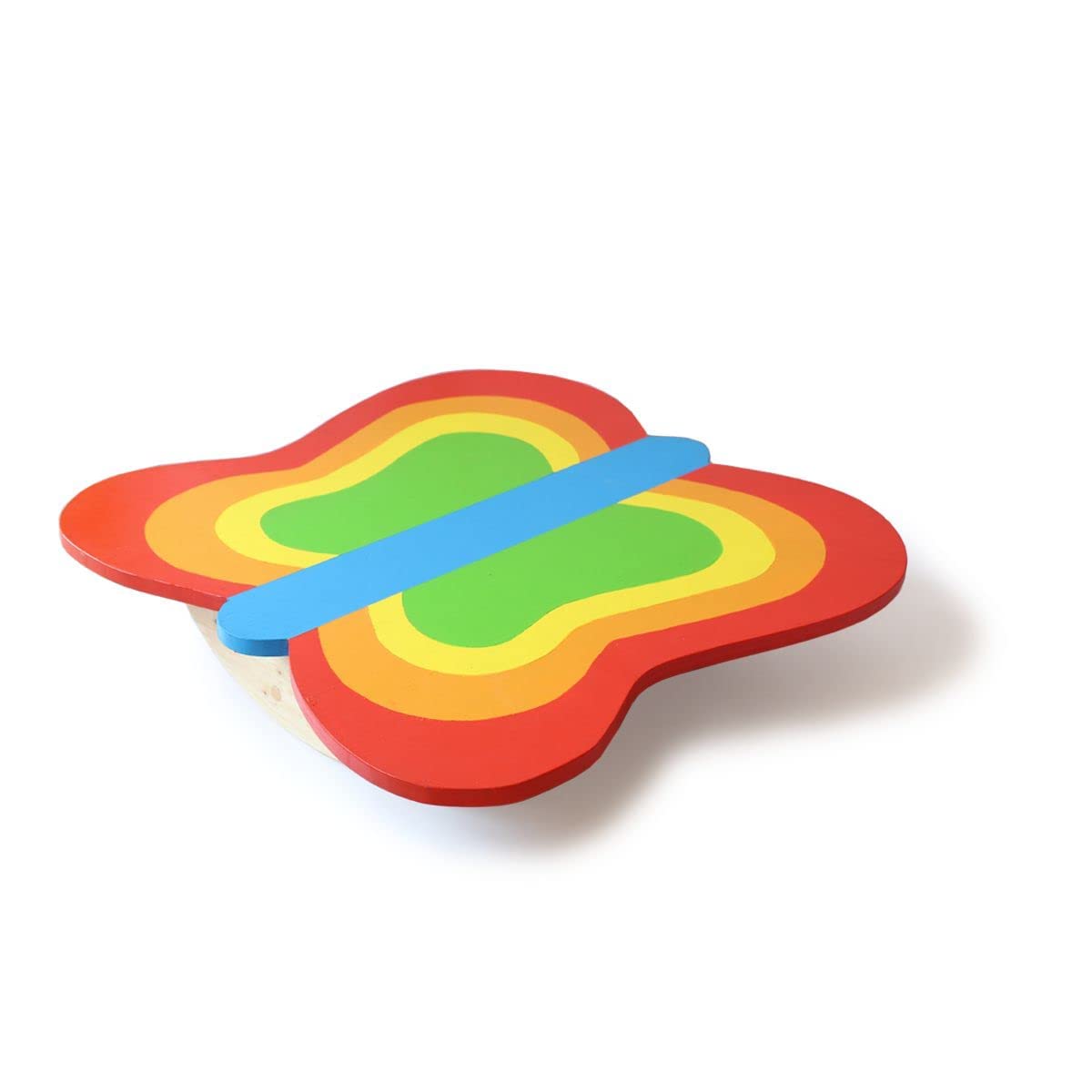 SM CRAFTS Wooden Butterfly Balance Board (3-8 Years) - Indoor & Outdoor Activity Fitness Toy for Kids (B0CWY74HQN) Amazon Price History, Amazon Price Tracker