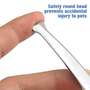 LILYS-PET-65-Right-handed-Pet-Round-Tip-Grooming-Stainless-steel-Safety-Grooming-for-Dogs-and-Cats-Curved-Scissor - Cucciolini Doodles   LILYS-PET-65-Right-handed-Pet-Round-Tip-Grooming-Stainless-steel-Safety-Grooming-for-Dogs-and-Cats-Curved-Scissor