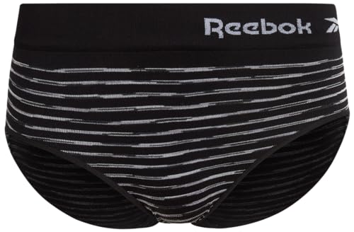 Reebok Hipster Panties for Women - 10 Pack Stretch Performance Seamless Underwear with Relaxed Tagless Waist (Sizes: S-XL)4