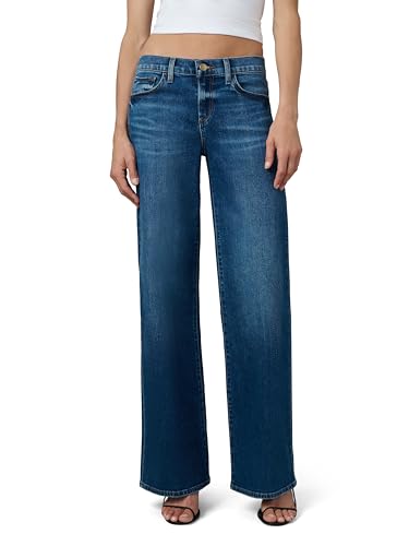 Joe's Women's Lou Low Rise Wide Leg Jeans