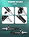2x Struts AUTOMUTO Shock Absorbers Fits 2013-2017 for Ford C-Max,2012-2013 for Ford Focus with 72522 72523 Auto Shocks - Front