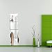 Lesai Espejo Pared Flexible 6pcs Forma Ondulada Espejos de Pared Autoadhesivo Espejos...