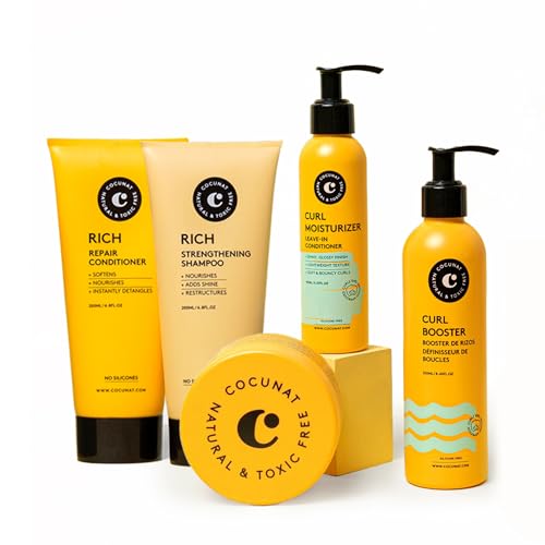 COCUNAT | Pack Curls Care & Nutrition | Cuidado del Pelo Rizado con todo el Método Curly | Incluye...