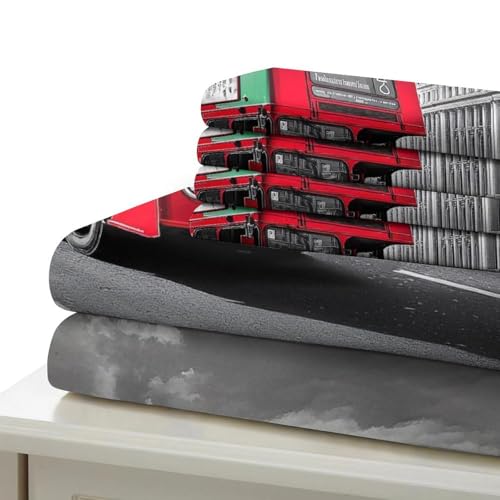 Housse de Couette Effet 3D Cerisier Rouge en Microfibre de Qualité supérieure - 7