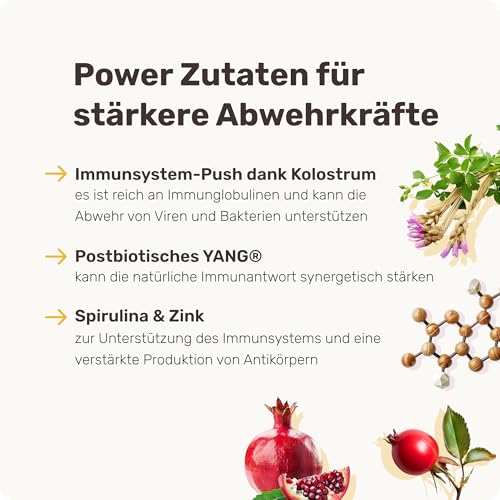 14-in-1 Immunsystem Leckerli für Hunde - Immu Push 120 Snacks (350g) von mammaly - Stärkt Abwehrkräfte mit Hagebutte, Granatapfel, Ashwagandha, Bierhefe,Zink - Reich an Antioxidantien, Vitamin A, C, K