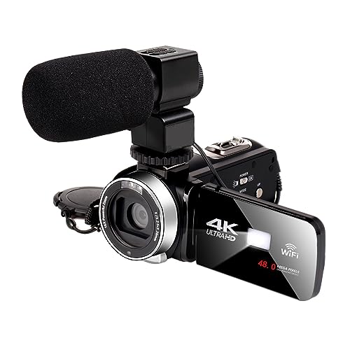 Caméra vlog numérique 4K portable pour vos sorties nature et vidéos en direct sur le web