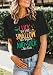 Cinco De Mayo Shirt Women Mexican Fiesta Vacation T Shirt Cinco De Party Shirts 5th May Tee Funny Saying Casual Blouse Black