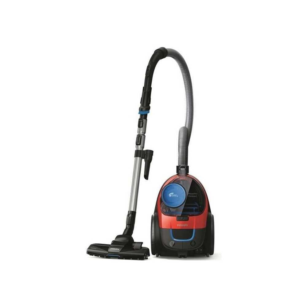 Philips Domestic Appliances FC9330/09, Bagless Vacuum Cleaner, Tube Material: Metal Wheels: Plastic, Red