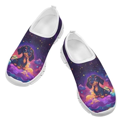 Kids Slip On Tennis Shoes Non Slip Girls Running Sports Shoes for Daily Wear3