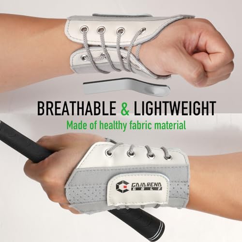 GAIARENA Golf Wrist Brace Wrist Hinge Swing Aid, Efficient Golf Swing Training Equipment to Correct Wrist Angle & Develop Muscle Memory for Beginner Golfers - Image 5