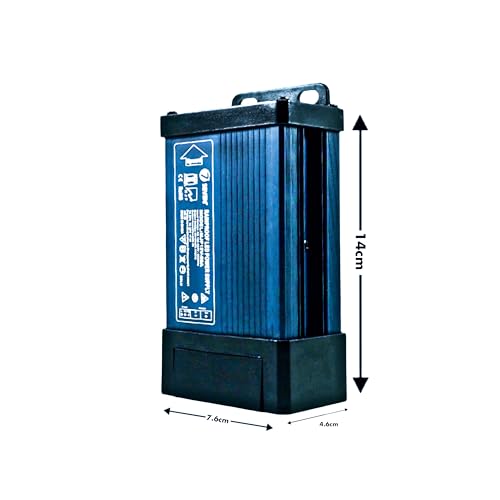 Image of 7SEVEN SMPS 12v 5a Power Supply 60w Weather Proof Rainproof Suitable for LeD Signage, Strip Light, Decorate Lite, Surveillance CCTV Camera & Industrial Automation Machine and Much More