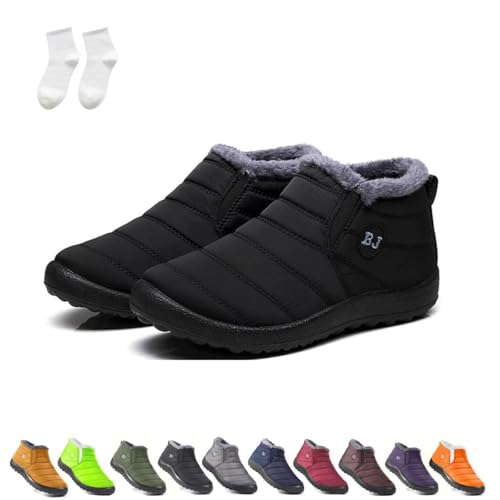 WIWIDANG Fußfit Komfort-Winterstiefel, Boojoy Winterstiefel für...