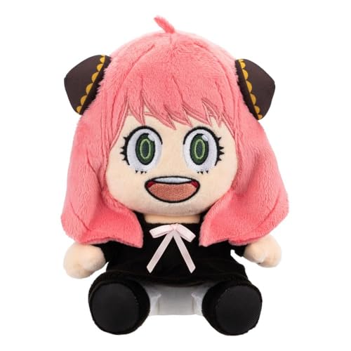 Total Anime Anya Forger Peluche de 20 cm Ultra Suave con Detalles auténticos de SPYxFAMILY Total Anime Anya Forger Peluche de 20 cm Ultra Suave con Detalles auténticos de SPYxFAMILY