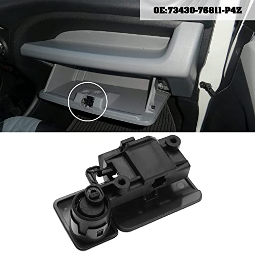 Cerrojo para guantera ABS negro miniatura 2