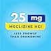 Bonine Non-Drowsy for Motion Sickness Relief, Sea Sickness, Car Sickness, Nausea, & Vomiting - Meclizine HCI 25mg, Travel-Sized - 16ct Raspberry Chewable Tablets (Packaging May Vary)