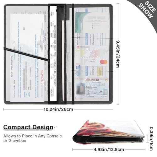 Organizador para documentos de piel miniatura 3