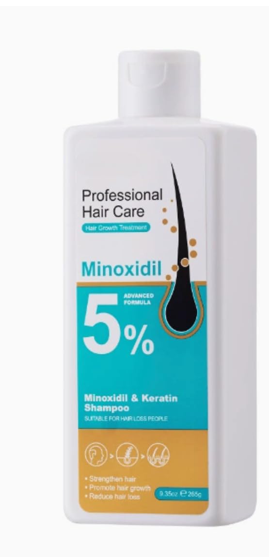 5 Minoxidil Scalp Massage Cream Minoxidil for Men Women Hair Growth Serum Minoxidil with Keratin Ginger Root Extract