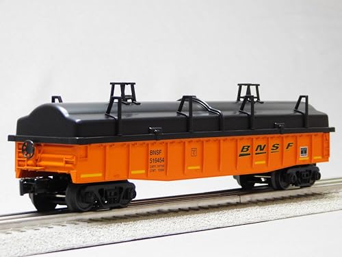 M.T.H. Electric Trains MTH RAILKING BNSF Gondola CAR #516454 with Cover 30-72234