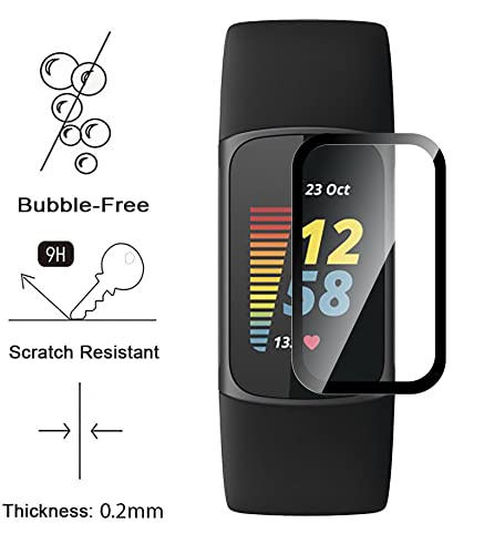 GIOPUEY [2 Pezzi Pellicola Protettiva per Fitbit