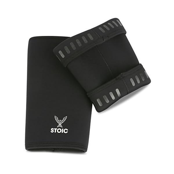 Leistung 7 mm Knie für die Powerlifting, Bodybuilding, Gewichtheben, – Professionelle Qualität & Ultra robuste (Paar) von stoiker – Bild 8