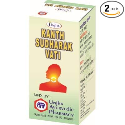 UNJHA'S KANTH SUDHARAK VATI 20 G (Pack of 2)