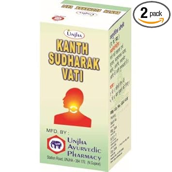 UNJHA'S KANTH SUDHARAK VATI 20 G (Pack of 2)