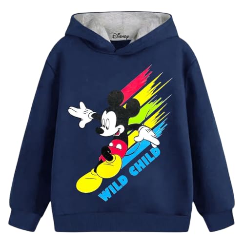 Image of Kuchipoo Boys Regular Fit Winterwear Hood ( Disney, Multi-Colored)