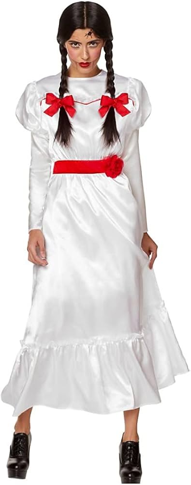 Amazon.co.jp: SCLYX アナベルコスプレ アナベルドレス 呪いの人形