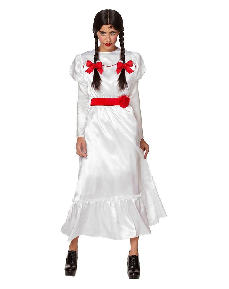 Amazon.co.jp: SCLYX アナベルコスプレ アナベルドレス 呪いの人形