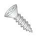#6 x 3/8" Type A Self-Tapping Screws/Square/Flat Head / 18-8 Stainless Steel (Carton: 5,000 pcs)