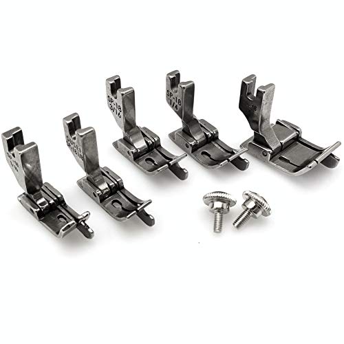 Set de 5 Pies Prénsatelas para Máquina de Coser Industrial miniatura 2