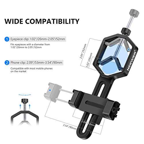NEEWER Supporto per cellulare telescopico in