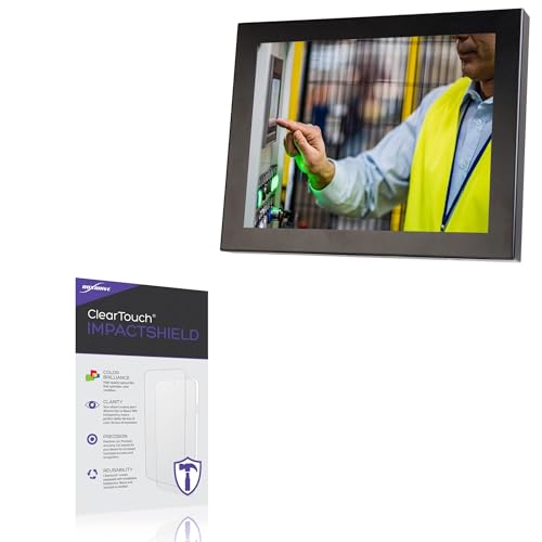 BoxWave Screen Protector Compatible With TRU-Vu SRMHTR-10.4V-FRT - ClearTouch ImpactShield (2-Pack), Impenetrable Screen Protector Flexible Film