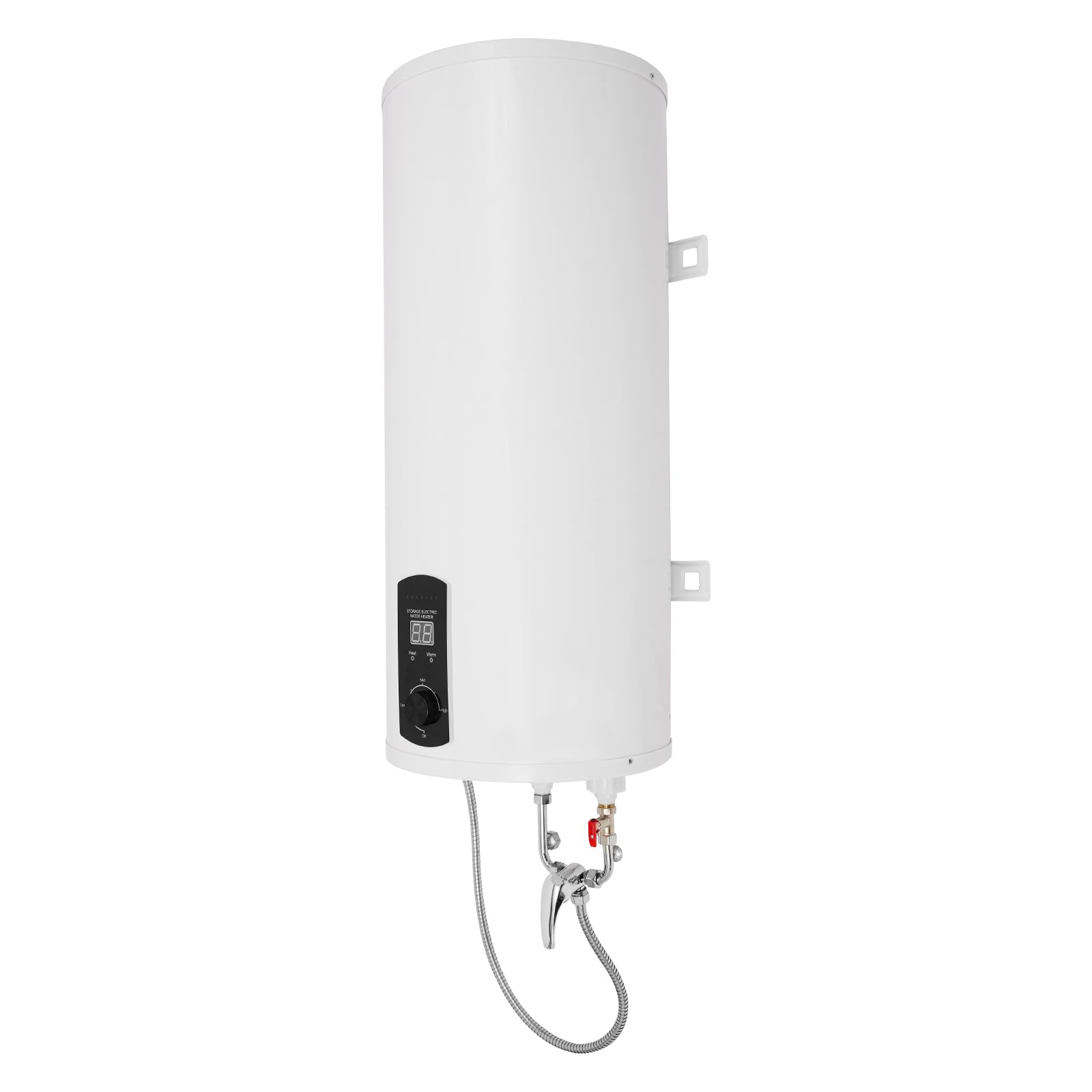 100L Boiler, 2KW 220V Warmwasserspeicher IPX4 Wasserboiler 100 liter Vertikal Led Durchlauferhitzer Speicher Wasserboiler Küchen Toiletten Wohnwagen (100L)