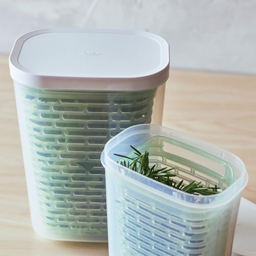 Pote para tempero OXO Good Grips GreenSaver, 2,6 L