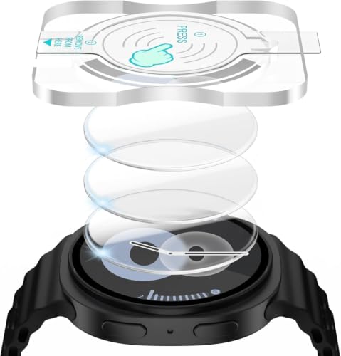 Image of Supershieldz Tempered Glass for Samsung Galaxy Watch 8 (44mm) - 2 Pack