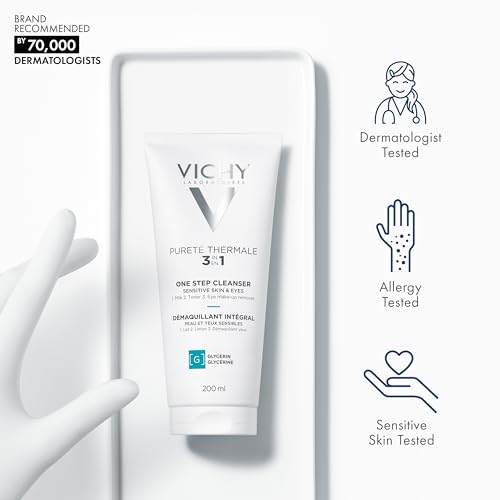 Vichy Purete Thermale 3 In 1 One Step Cleanser Sensitive Skin, 200ml - Image 5