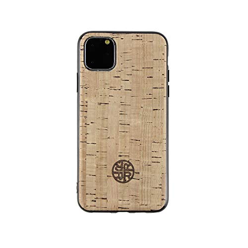 Reveal Cork Wood Case Compatible with iPhone 11 Pro Max - Natural Eco-Friendly Designs Shop (Beige, 11 Pro Max)