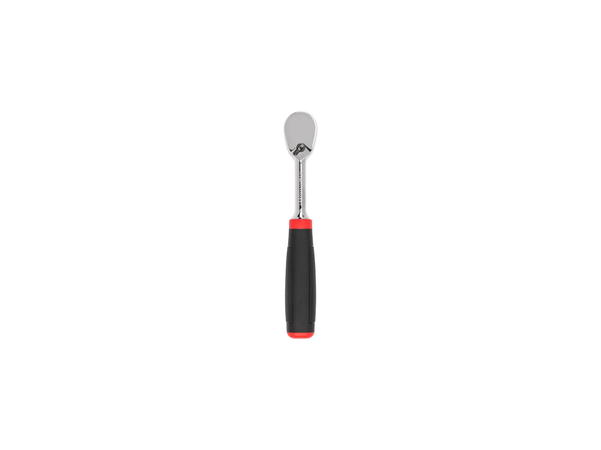 TEKTON 1/4 Inch Drive x 6 Inch Non-Quick-Release Comfort Grip Ratchet | SRH02006